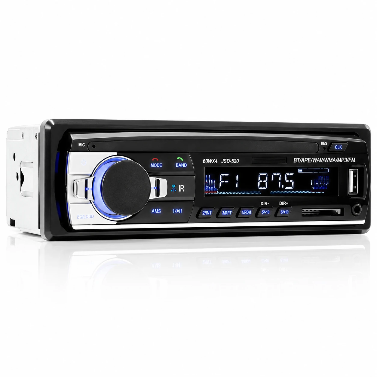 Auto radio JSD-520 – Bluetooth, USB, SD, FM