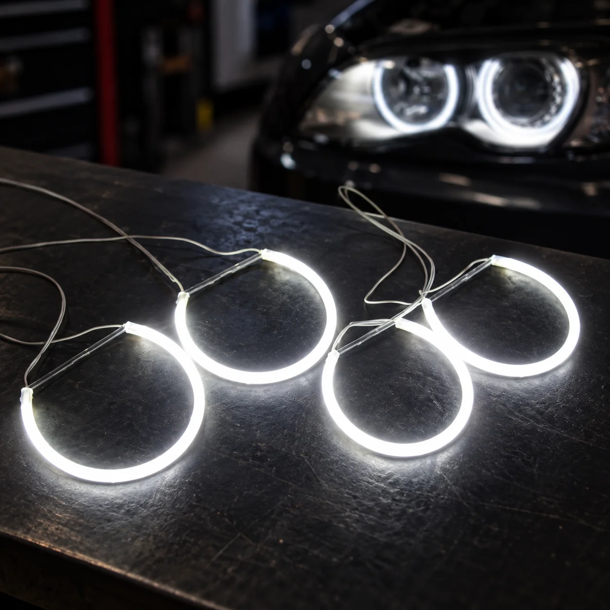 LED Angel Eyes prstenovi (komplet)