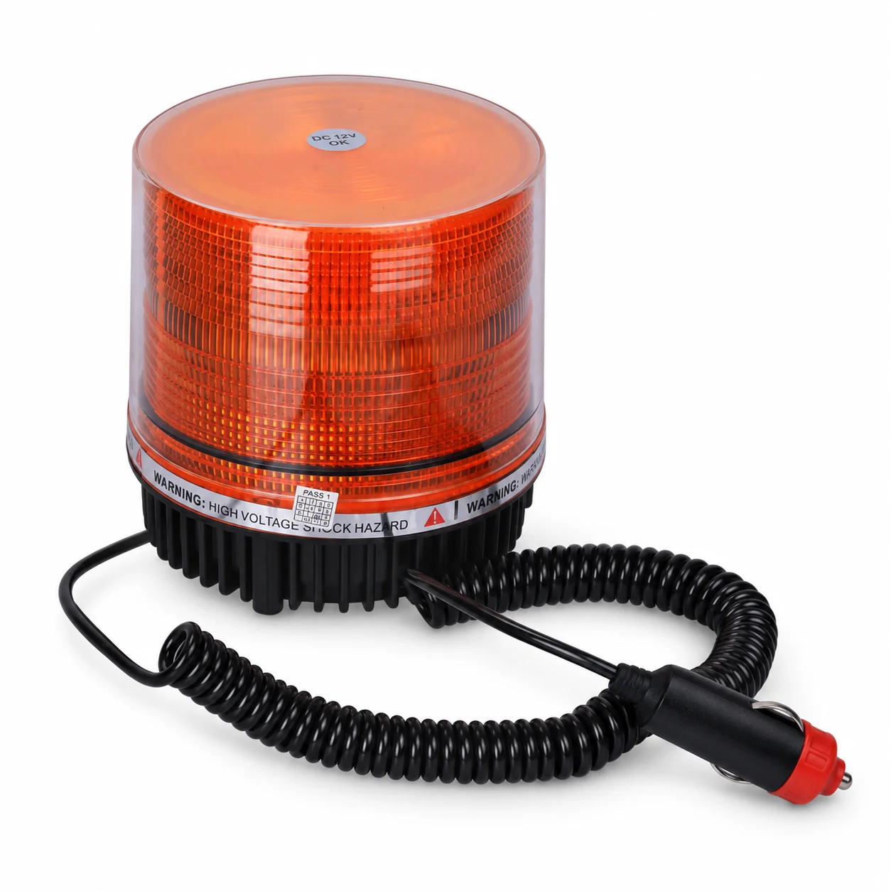 Žuta LED rotacija na magnet