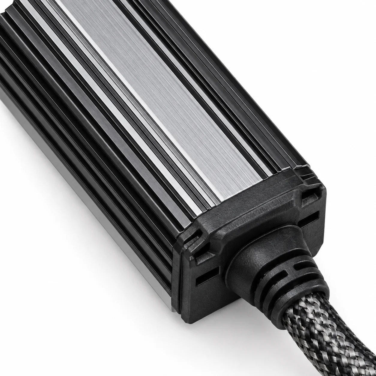 LED sijalice H7 Canbus BEISUONI – srebrno-crne (par)
