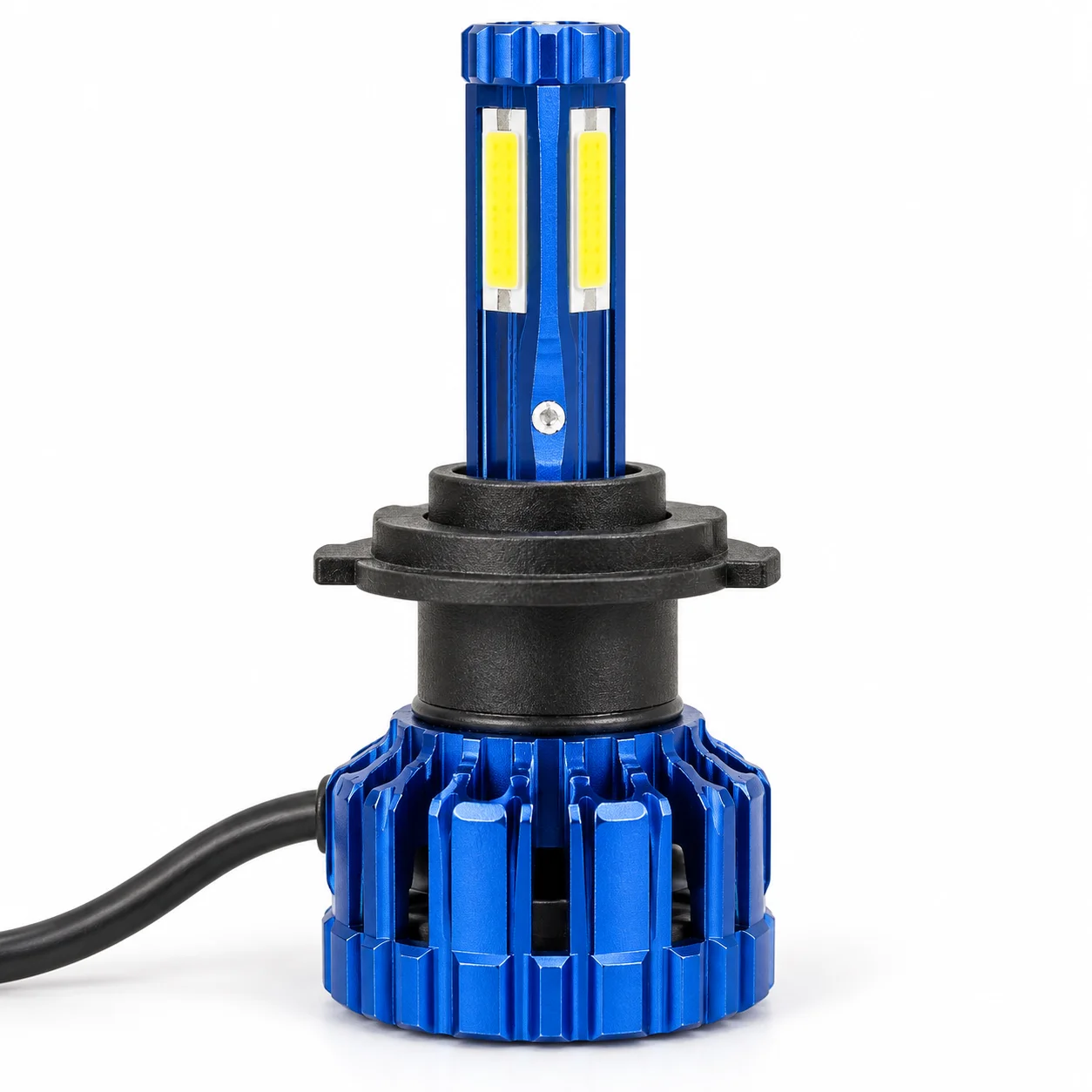 LED sijalice H7 Canbus – plave, crni moduli (par)