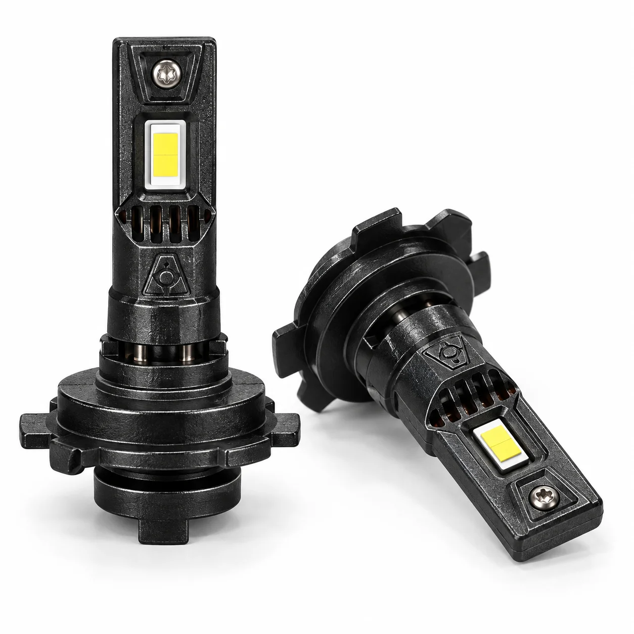 LED auto-sijalice T2 – crne, oznaka 6000 K