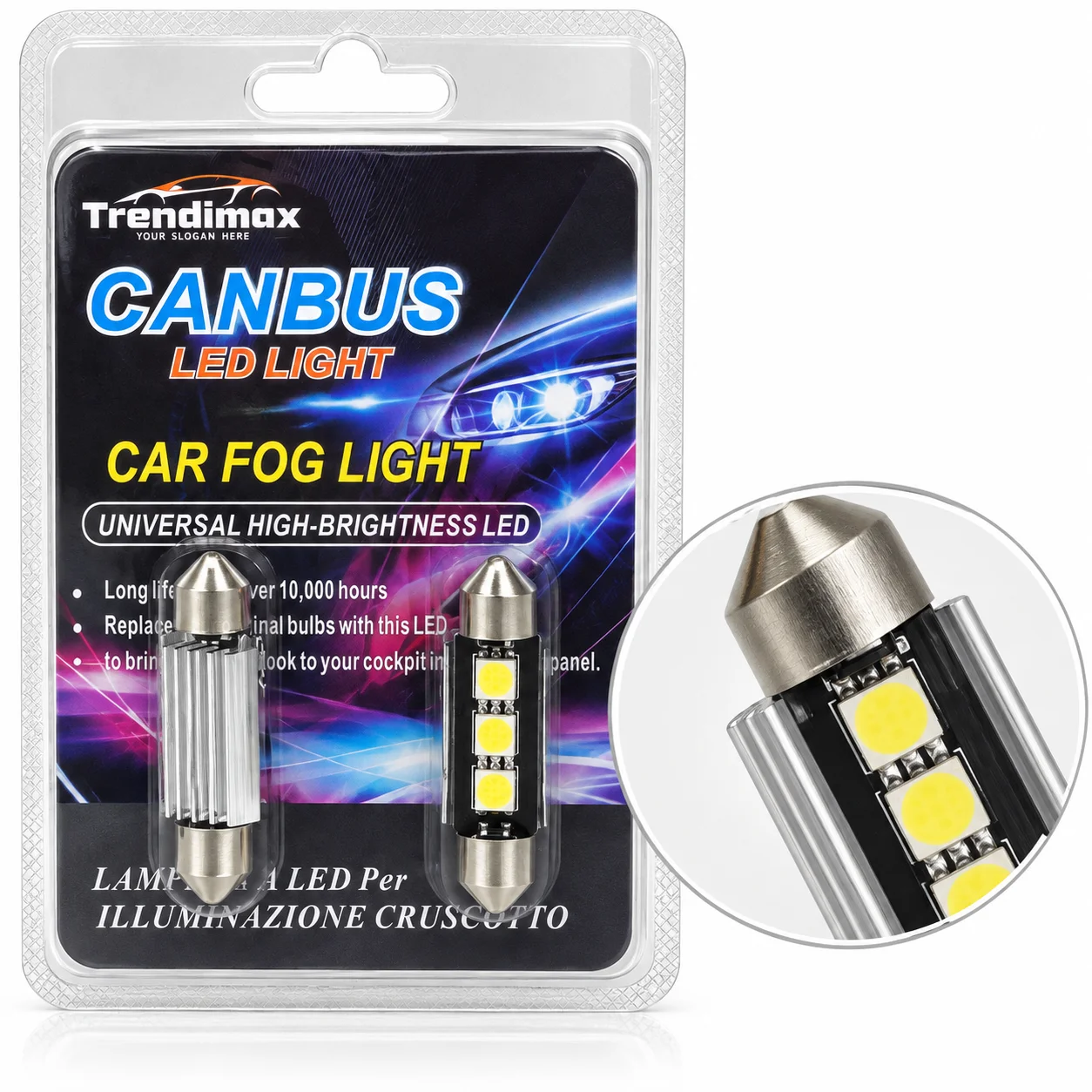 LED sofitne sijalice Canbus (par)