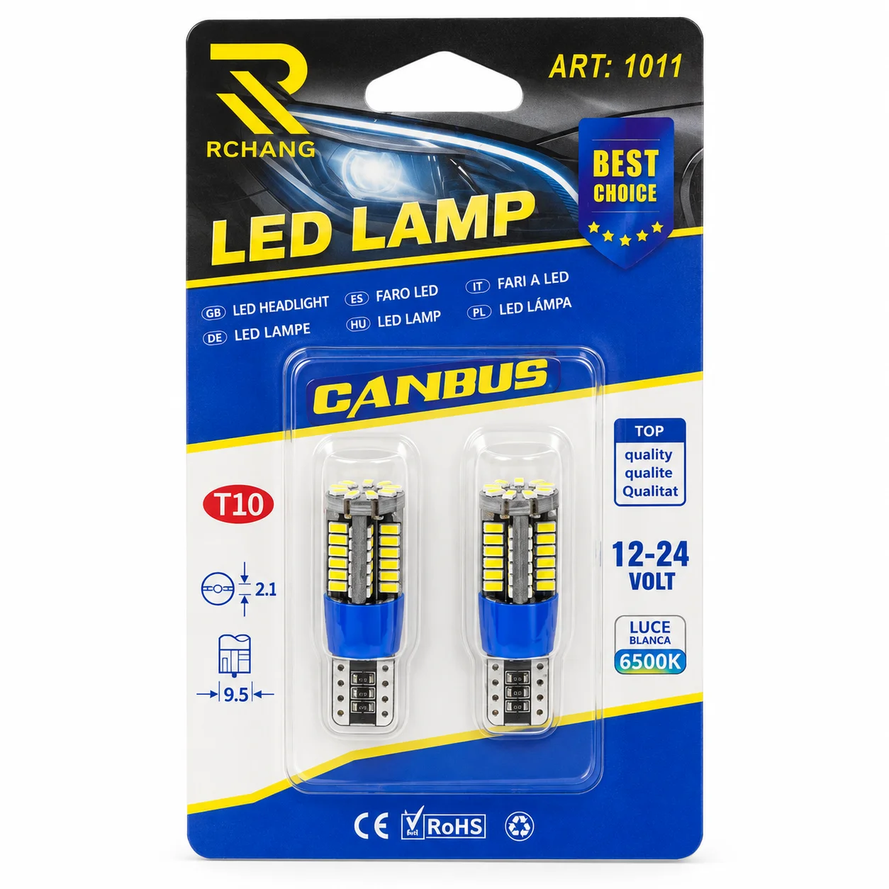 LED sijalice CANBUS – ART 1011, 12–24 V