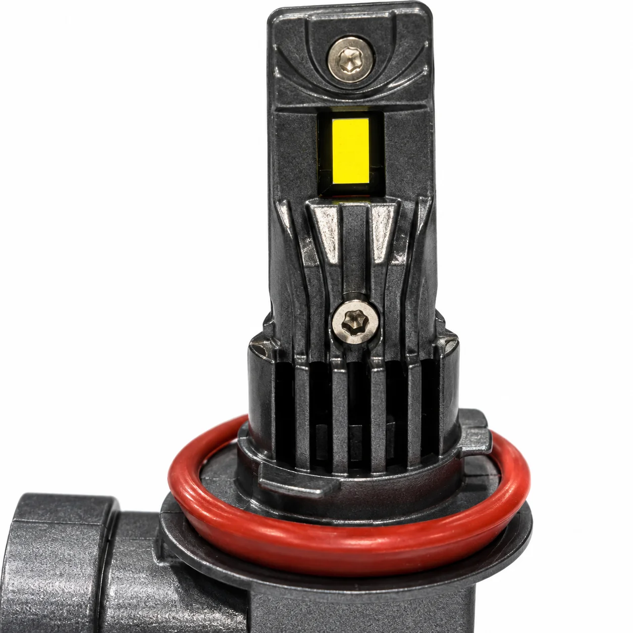 LED sijalice H8/H11 – ugaono grlo, crveni prsten (par)