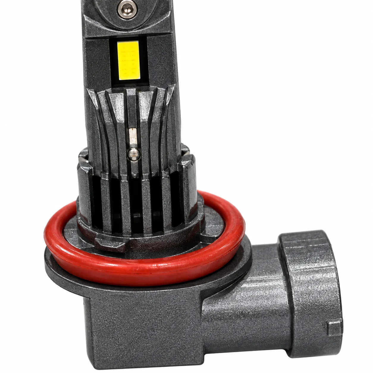 LED sijalice H8/H11 – ugaono grlo, crveni prsten (par)