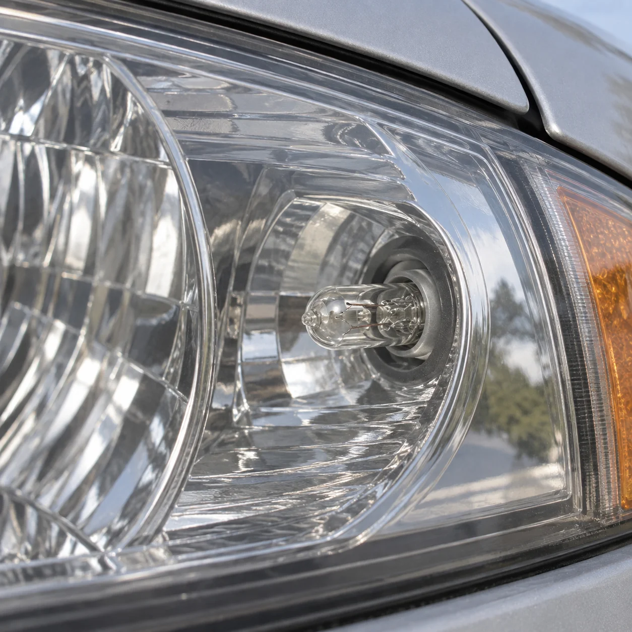 Auto-sijalica – prozirna, sa staklenim ubodnim grlom