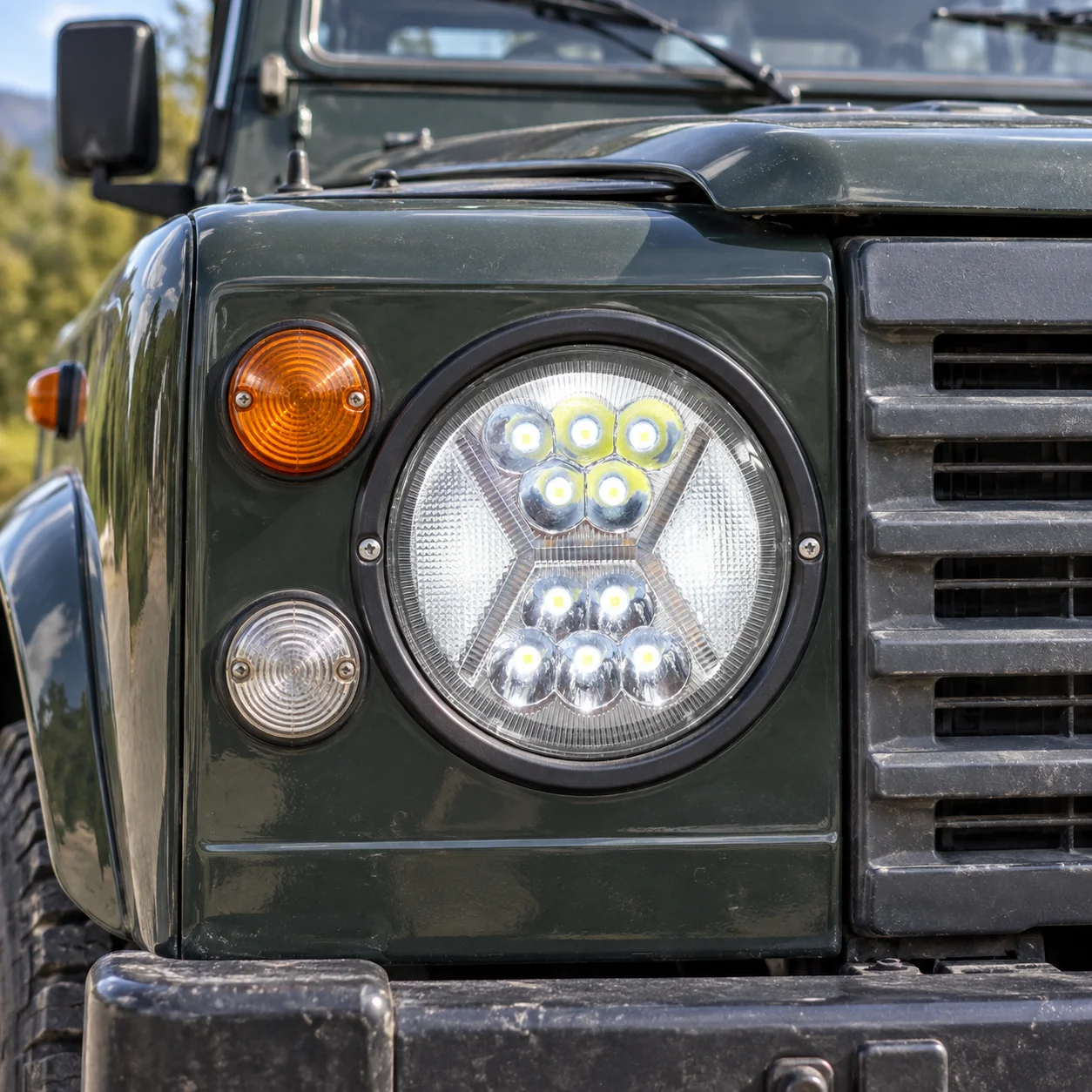 LED far okrugli Super Power