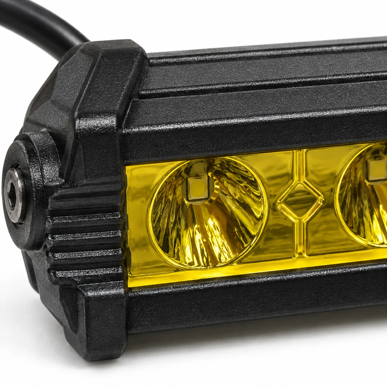 LED radna lampa – crna sa tri reflektora
