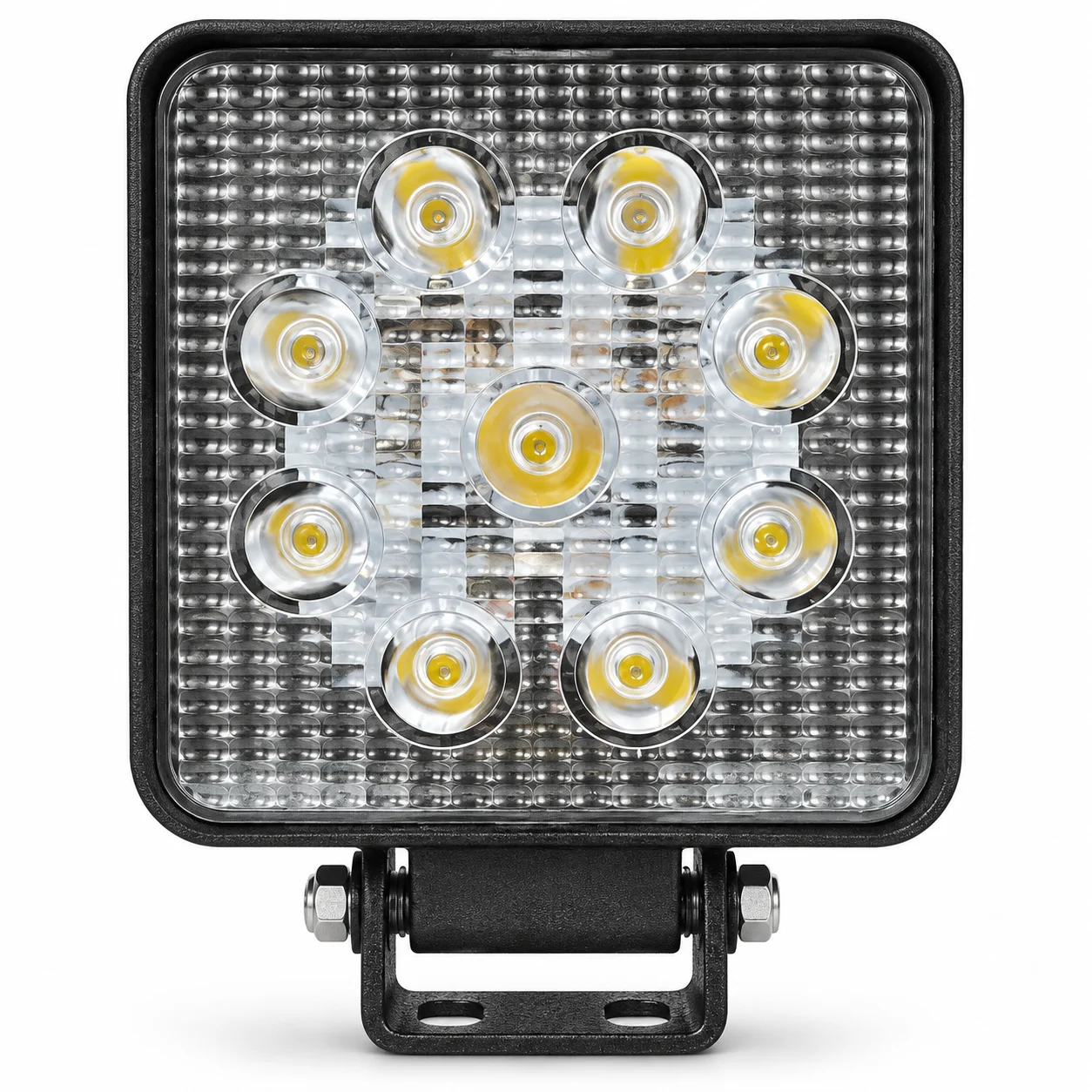 Kvadratni LED radni far sa 9 LED elemenata