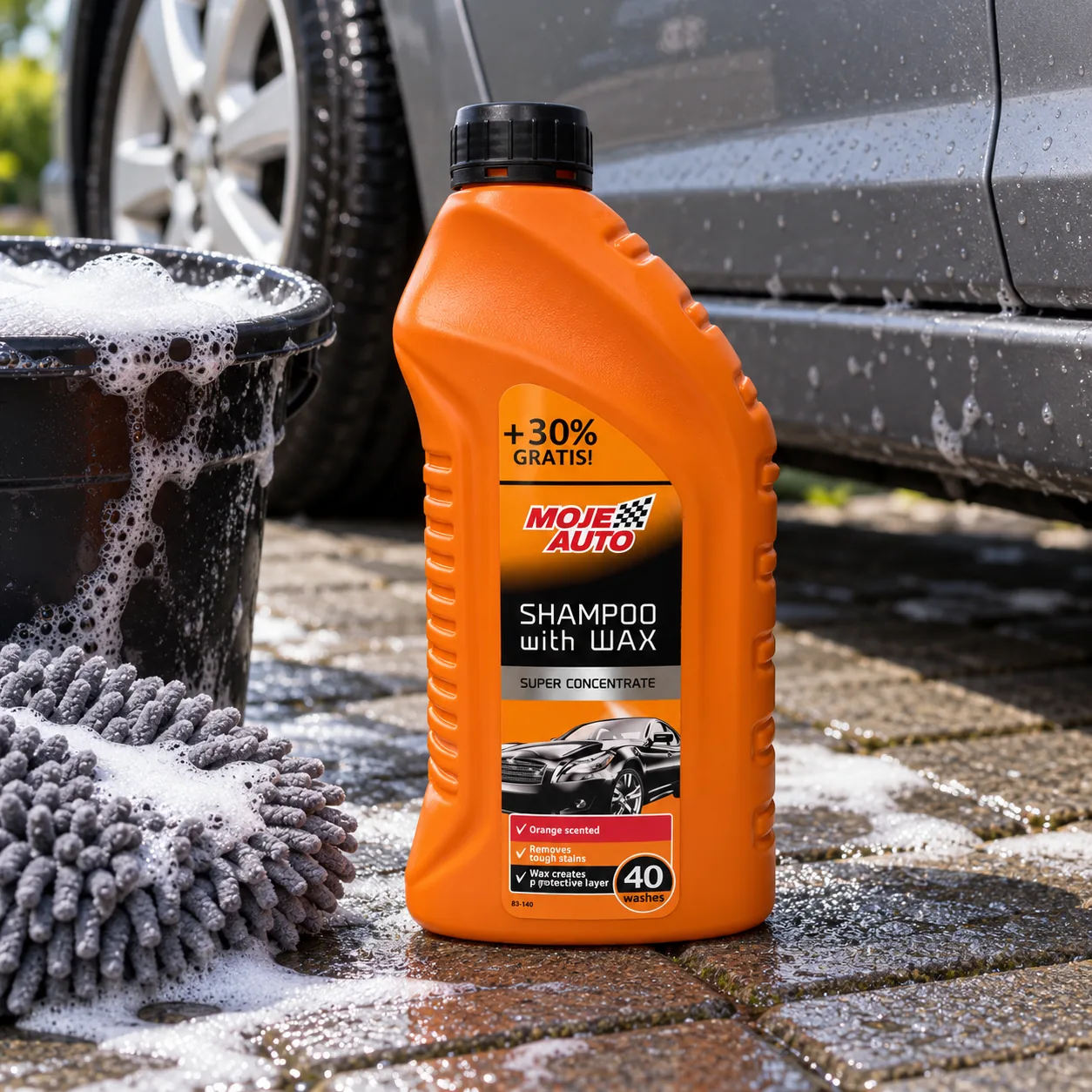 Moje Auto Shampoo with Wax – auto-šampon sa voskom