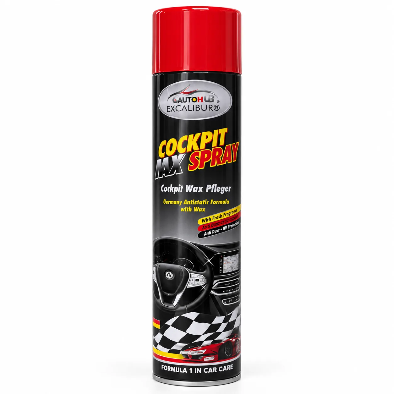Cockpit Max Spray – sprej za kontrolnu tablu, zeleni čep