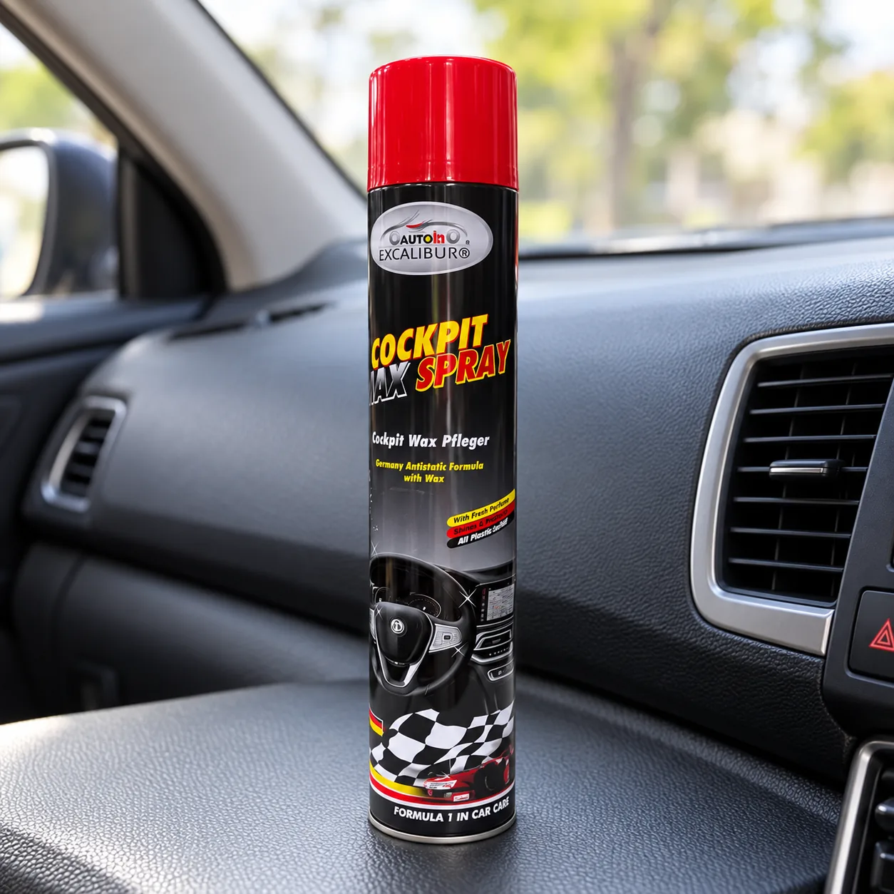 Cockpit Max Spray – sprej za kontrolnu tablu, zeleni čep