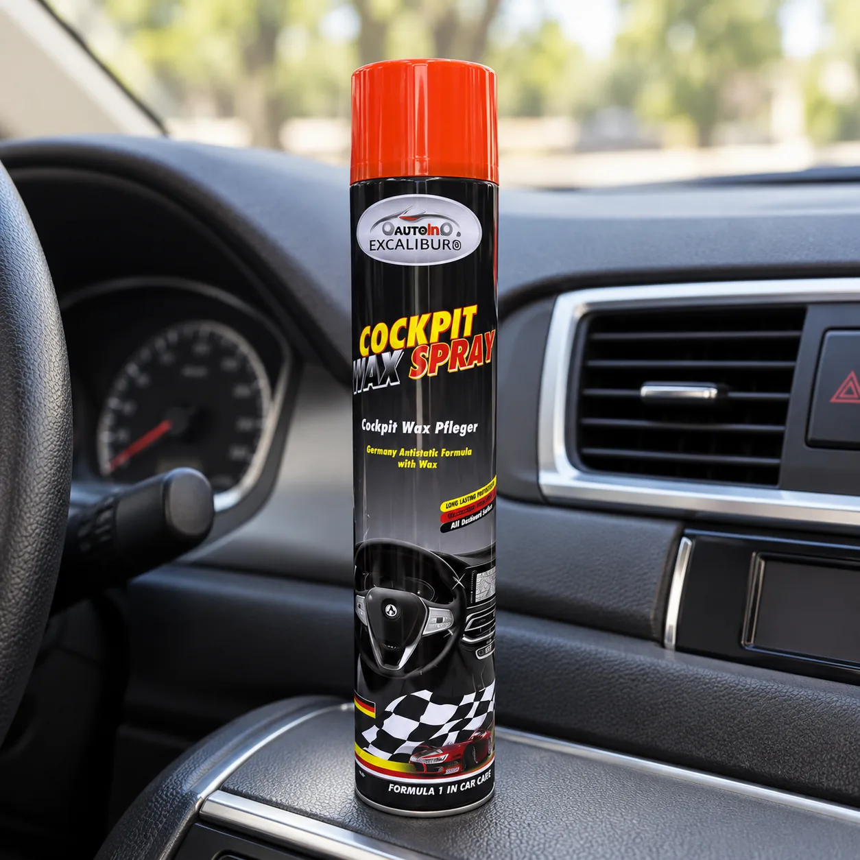 Cockpit Max Spray – sprej za kontrolnu tablu, zeleni čep