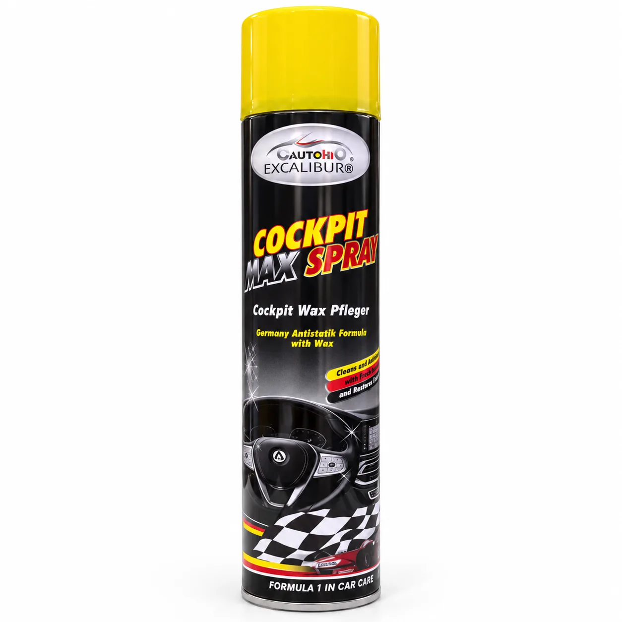 Cockpit Max Spray – sprej za kontrolnu tablu, zeleni čep