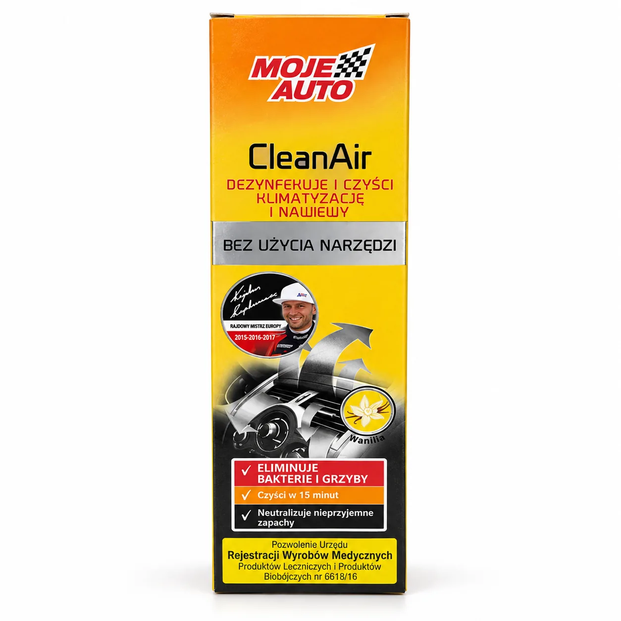 Moje Auto CleanAir – sredstvo za čišćenje klime