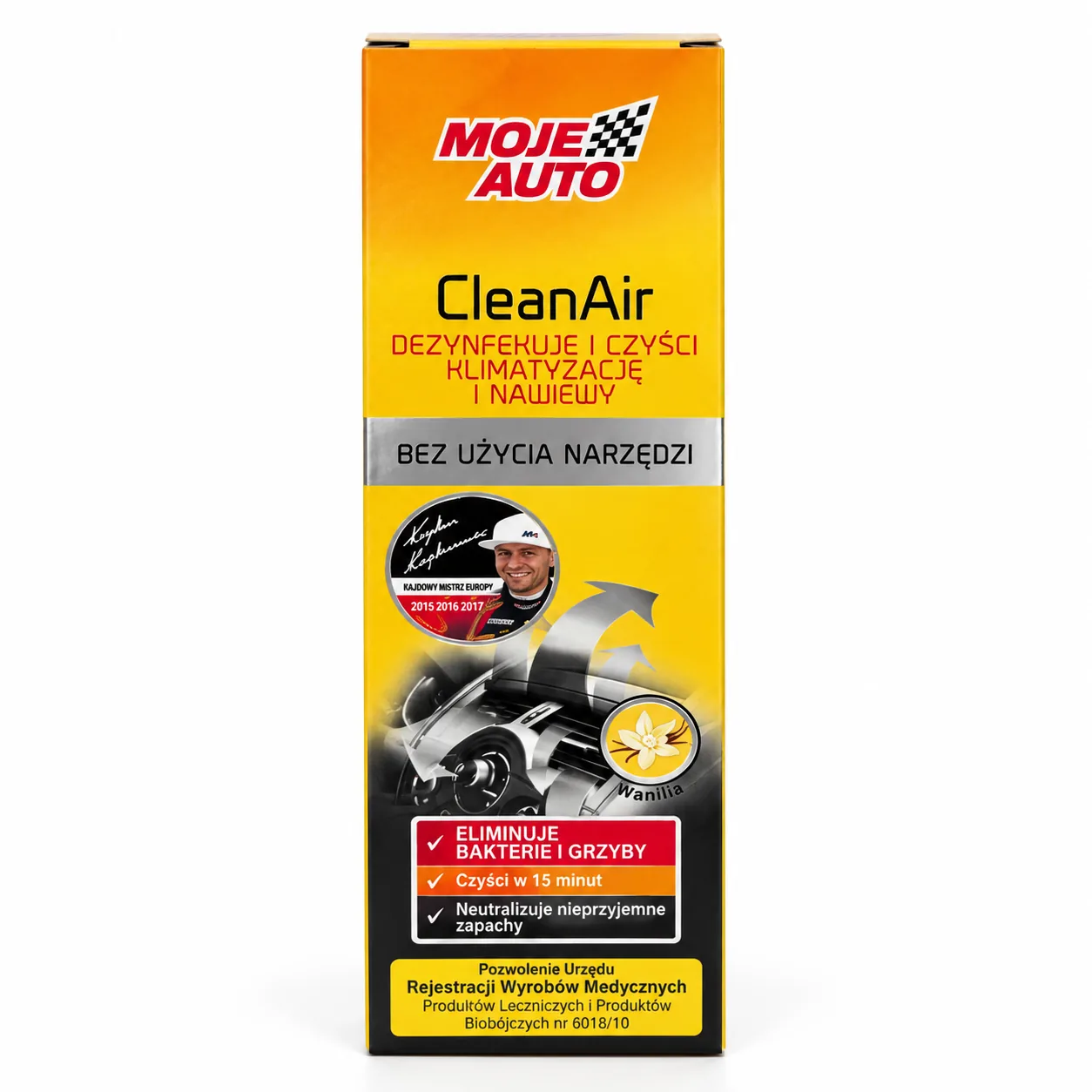 Moje Auto CleanAir – sredstvo za čišćenje klime