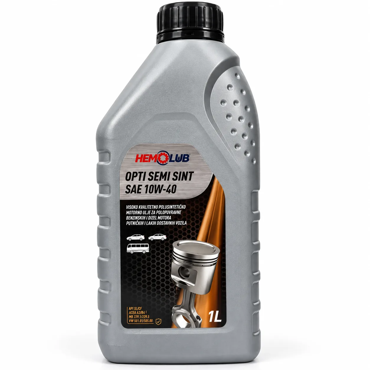 HEMOLUB Opti Semi Sint 10W-40 – 1 L