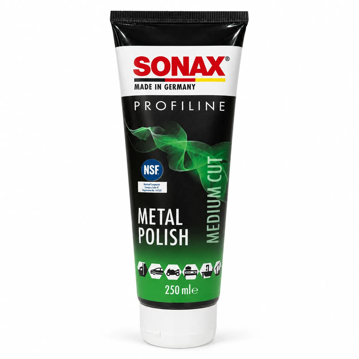 SONAX Profiline Metal Polish Medium Cut 250 ml