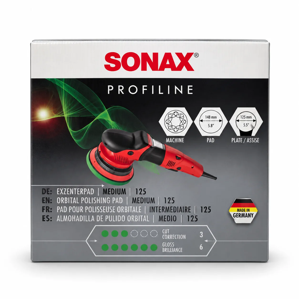 SONAX Profiline orbitalni jastučić Medium 125