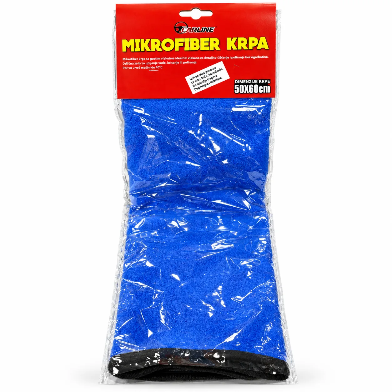 CARLINE mikrofiber krpa 50 × 60 cm – plava