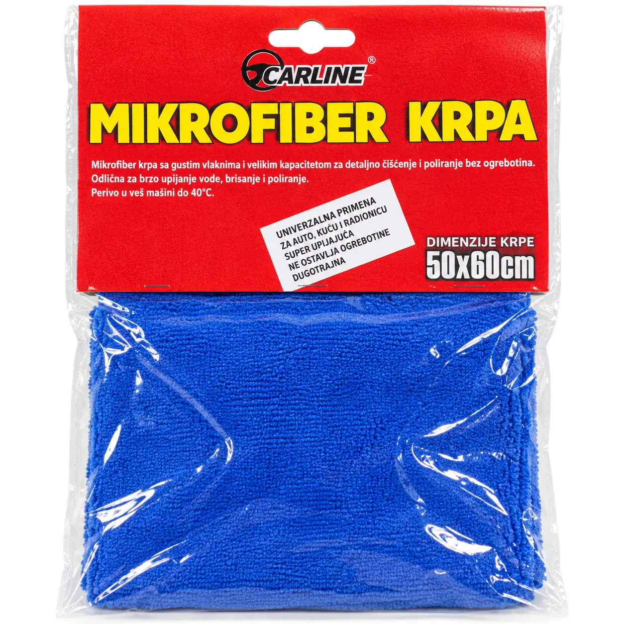 CARLINE mikrofiber krpa 35 × 75 cm – tamnosiva