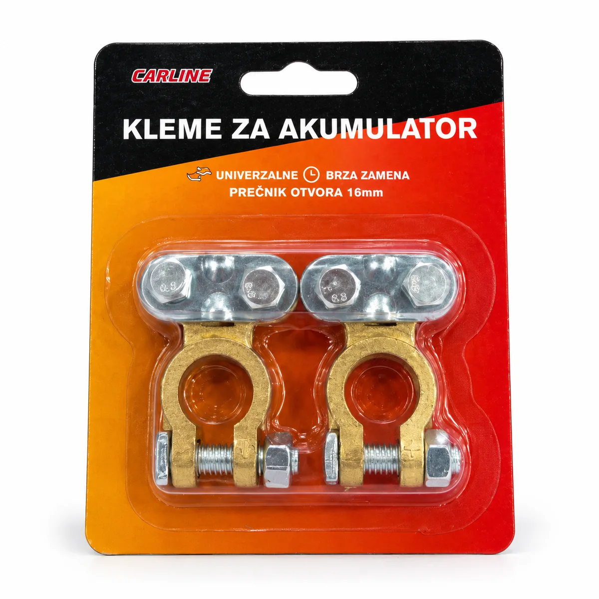 Kleme za akumulator CARLINE – par