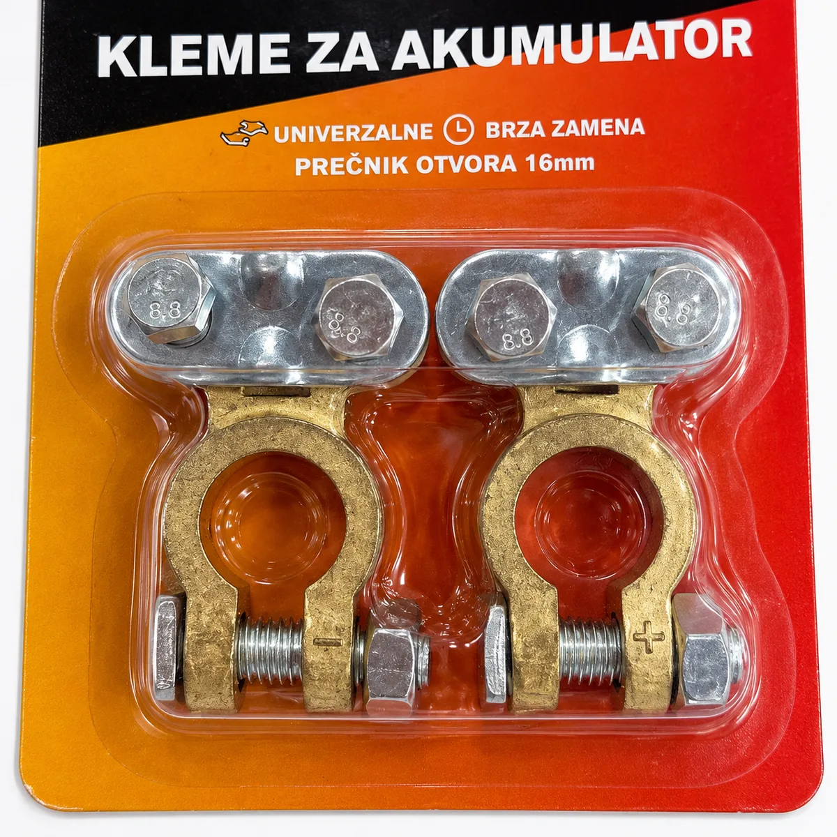 Kleme za akumulator CARLINE – par