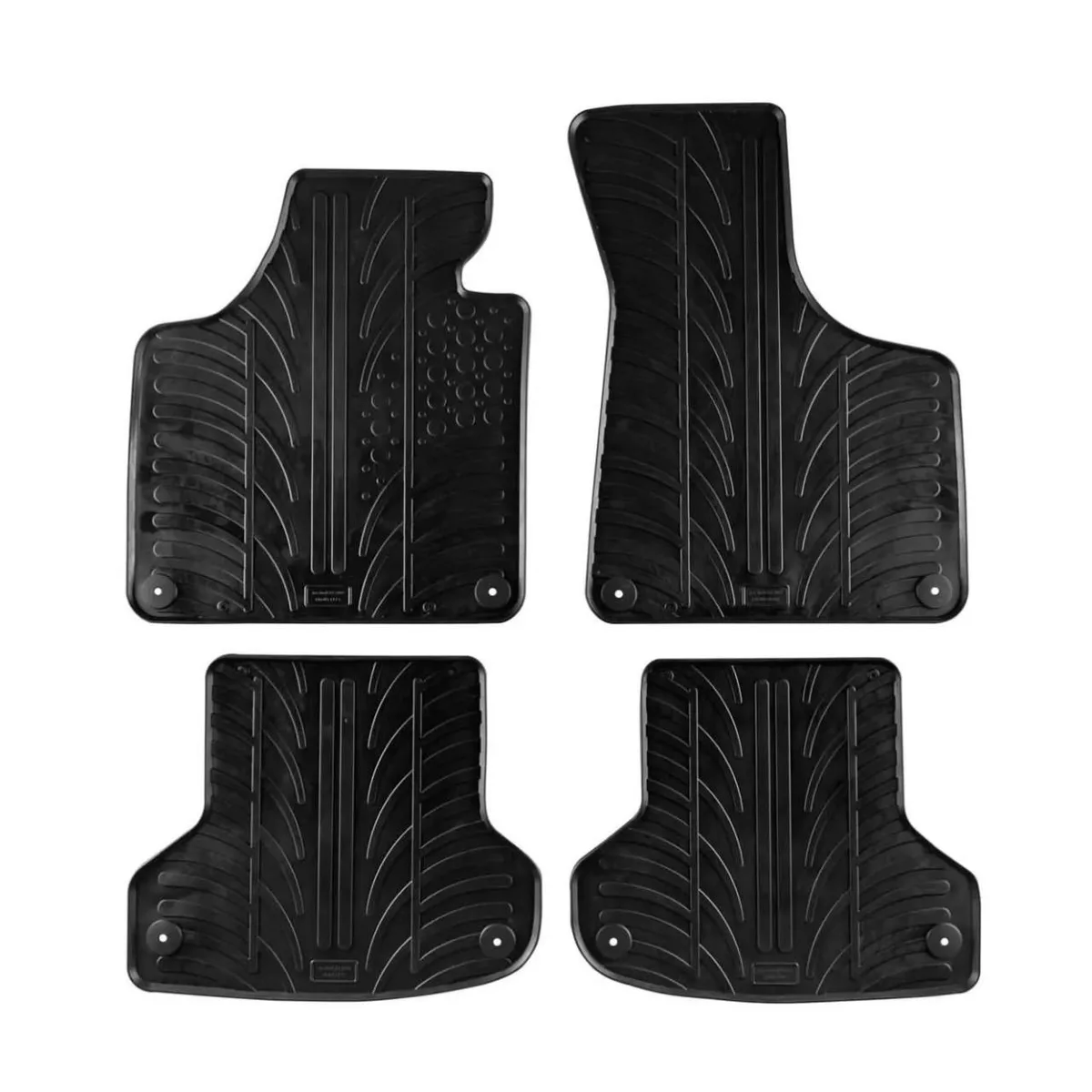 Tipske gumene patosnice za Audi A3 (2004–2012) – crne, komplet